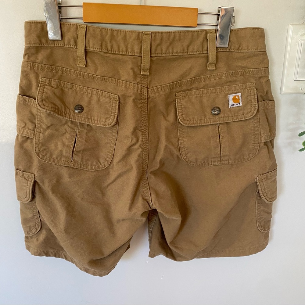 Carhartt Women's Tan Cargo Shorts Size 6 - Picture 5 of 7